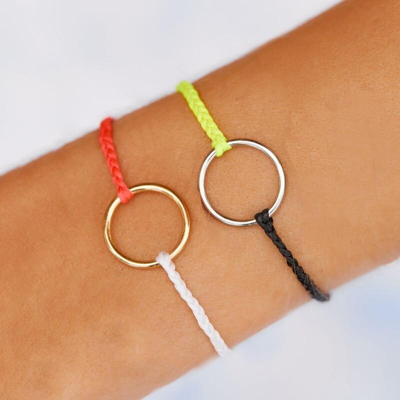 Pura Vida 2-Tone Full Circle Bracelet