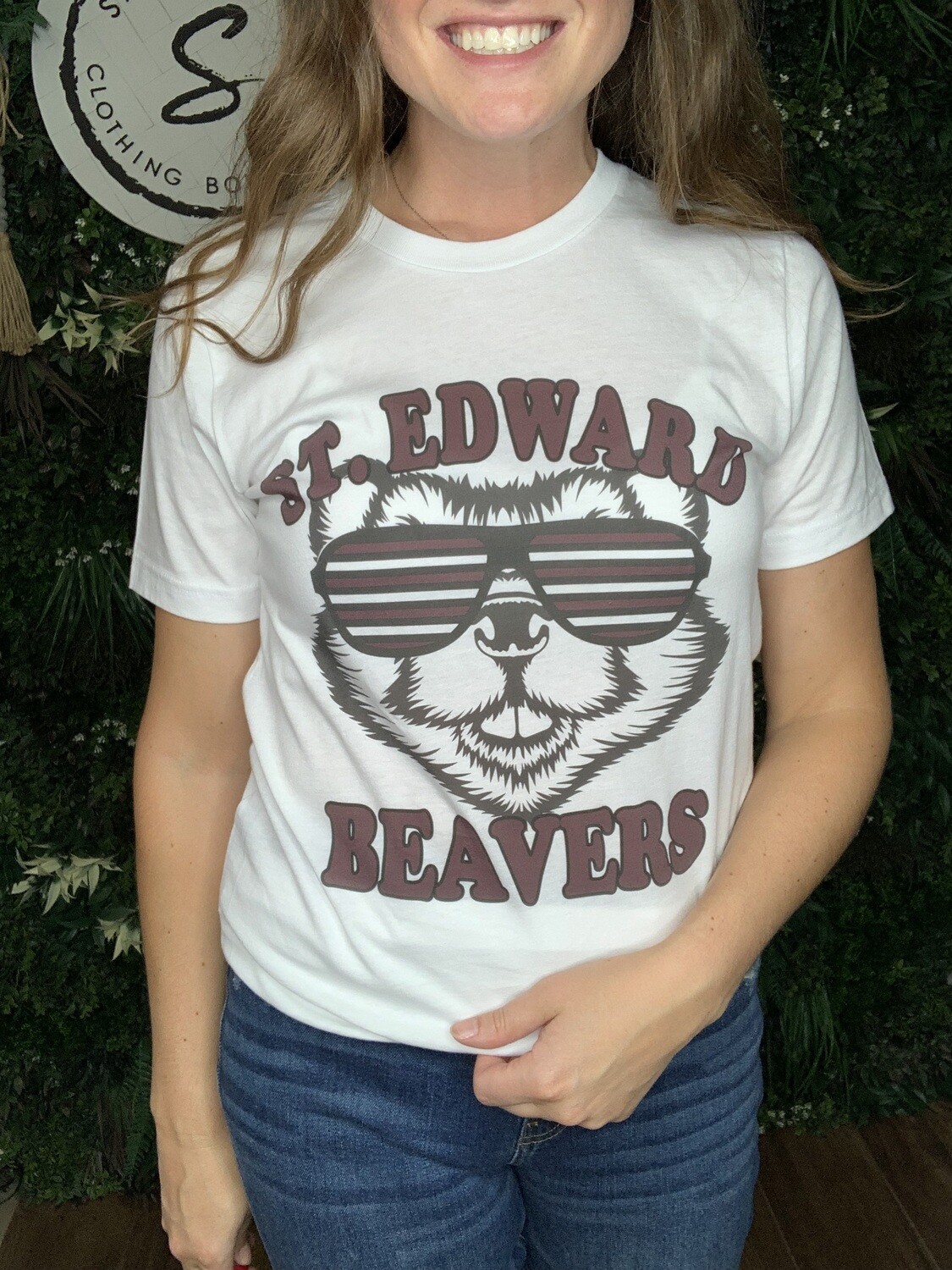 St. Edward Beavers Mascot Tee