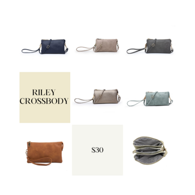 Riley Crossbody | Numerous Colors