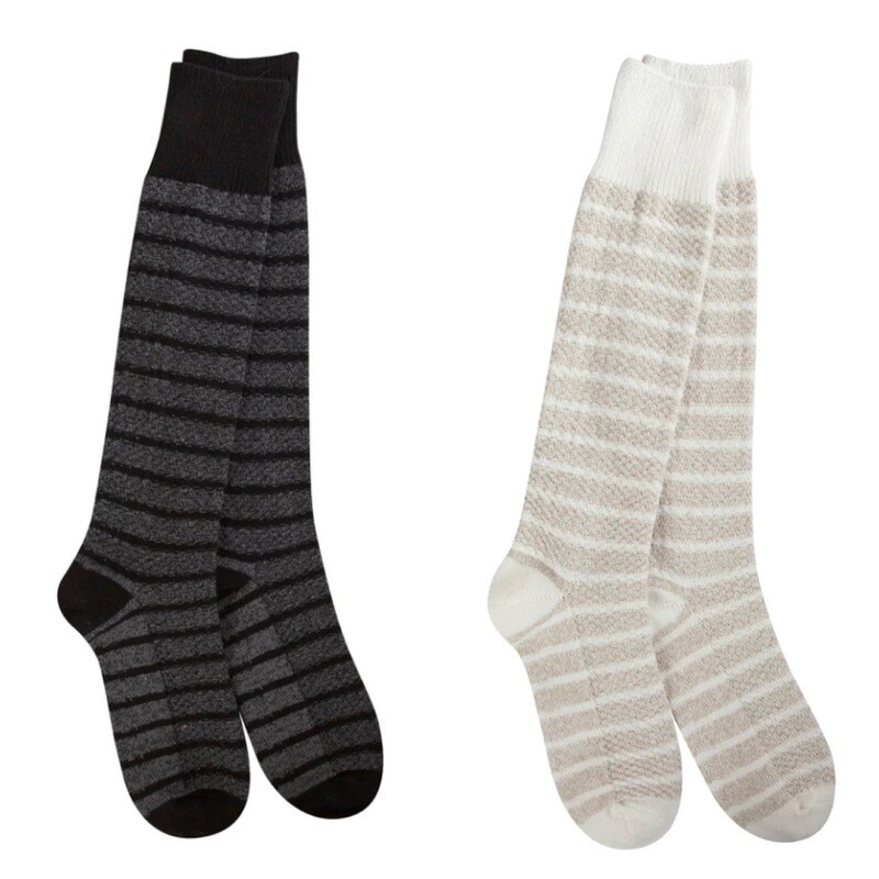 Ultra Cozy Striped Knee High Sock