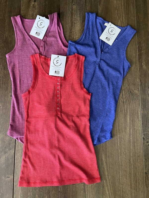 Button Down Tank