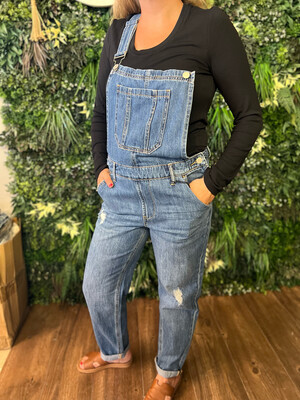 Relaxed Fit Overall Jeans