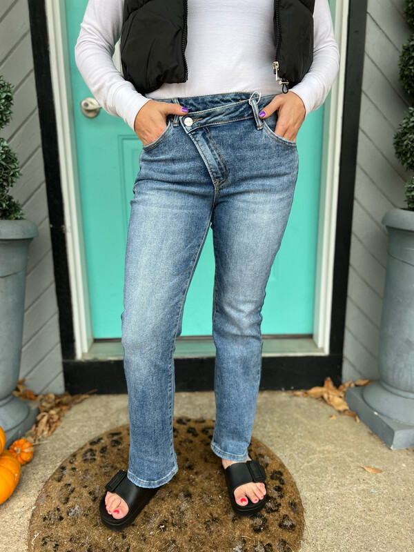 High Rise Crossover Jean -SSP