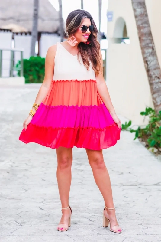 Marigold Tiered Dress