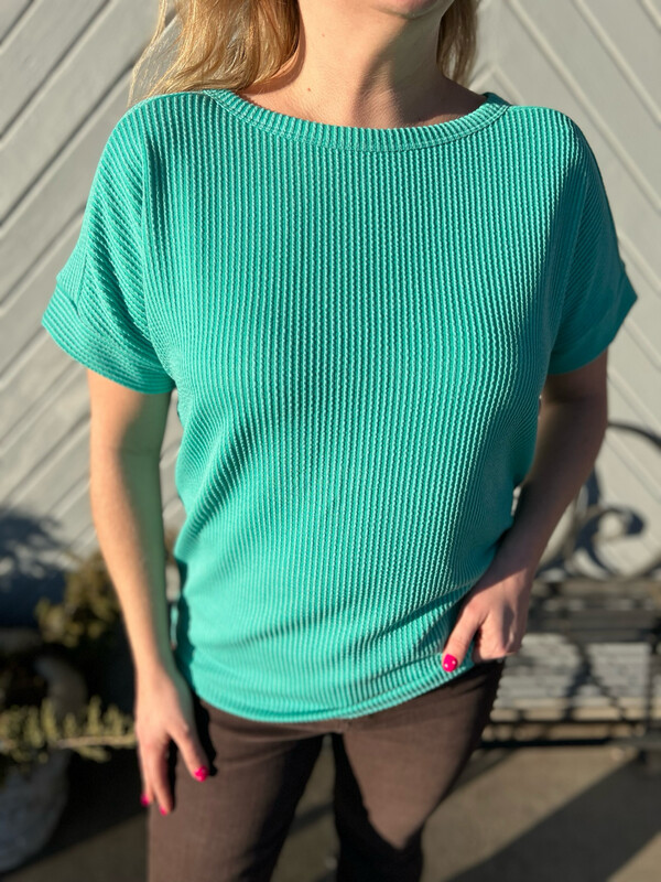 Rhonda Textured Top