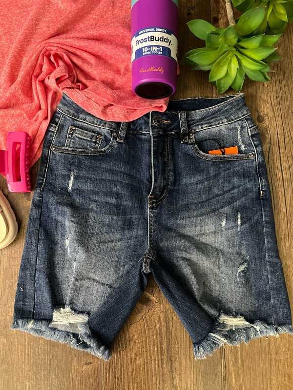 High Wasted Long Shorts