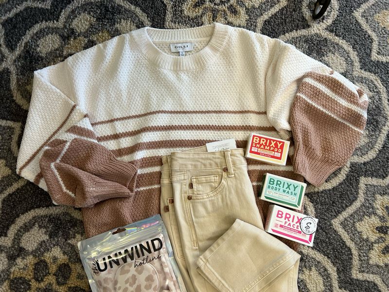 HW Tummy Control Alaina Khaki Jean 