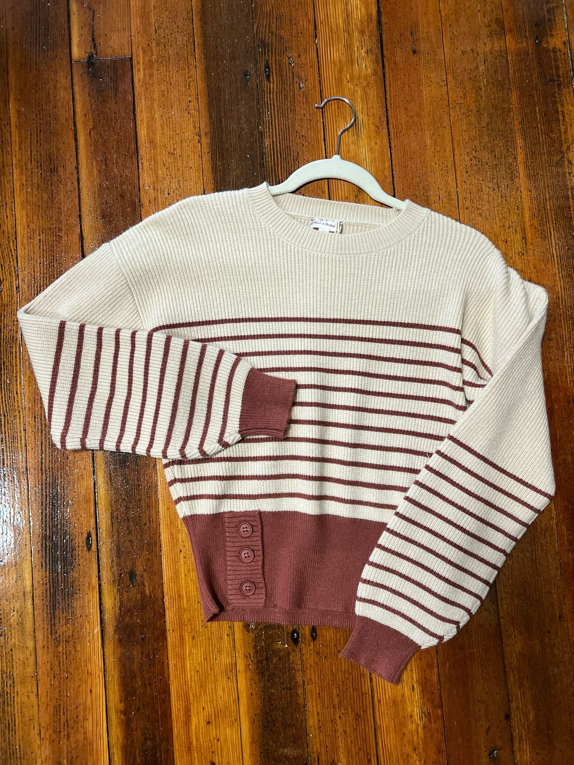 Bottom Button Sweater