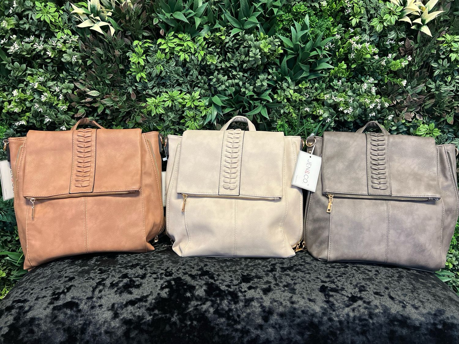 Vivian Distressed Convertible Backpack