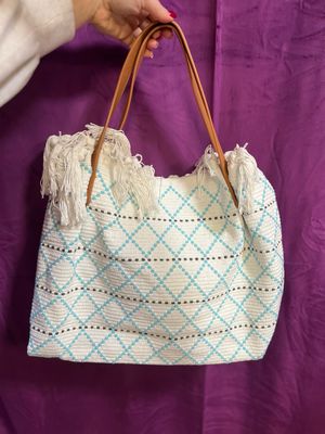 Madison Handwoven Aztec Tote