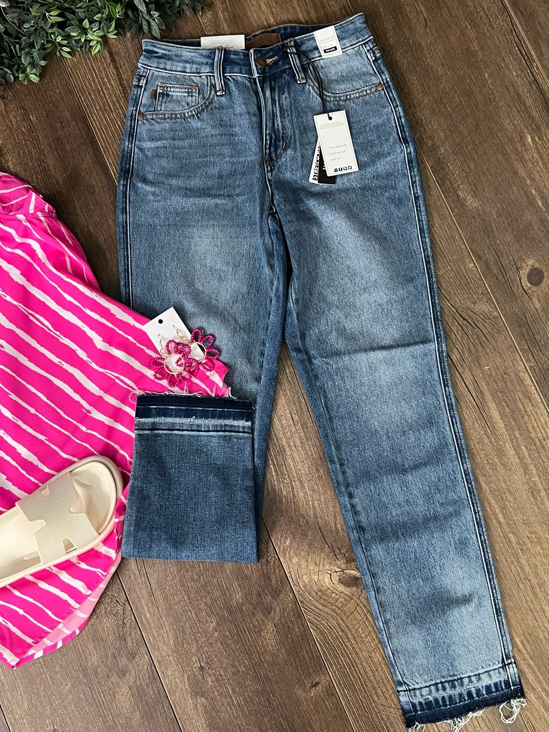 Rigid Front Stretch Back JB Denim