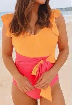 Vitality Ruffle Knotted Swim