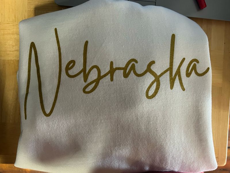 Gold Metallic NE Crew