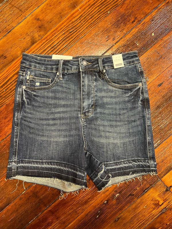 JBHW Tummy Control Destroy Hem Short