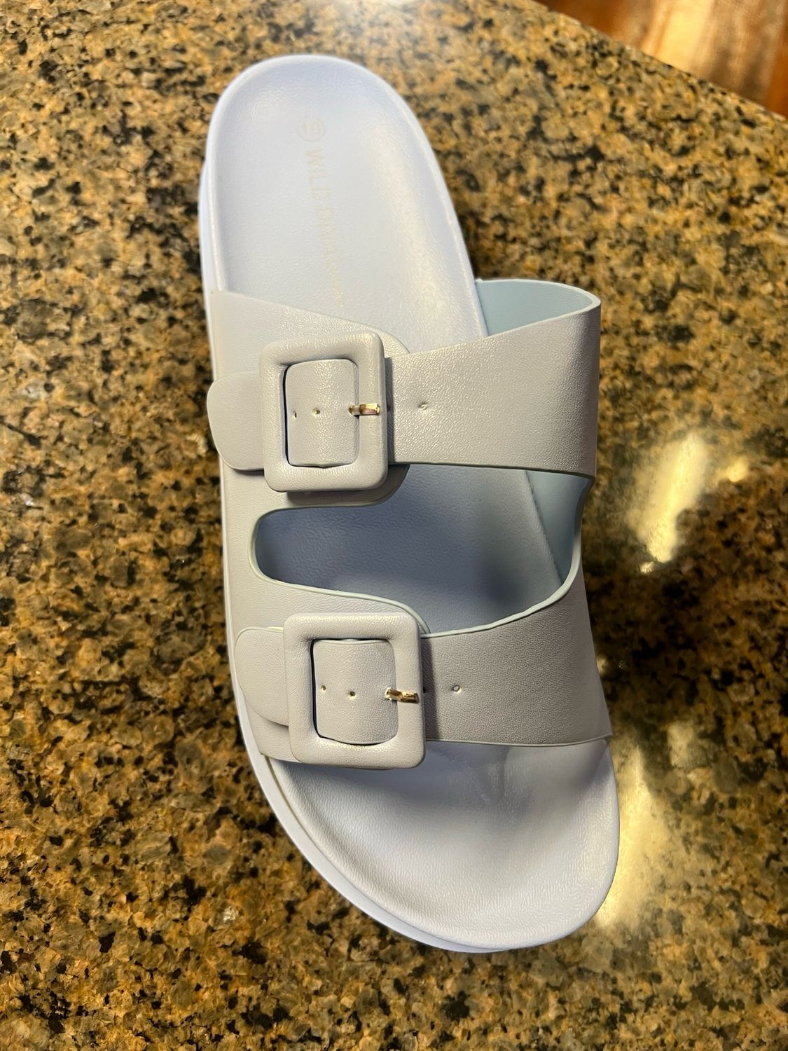 Double Buckle Strap Sandal