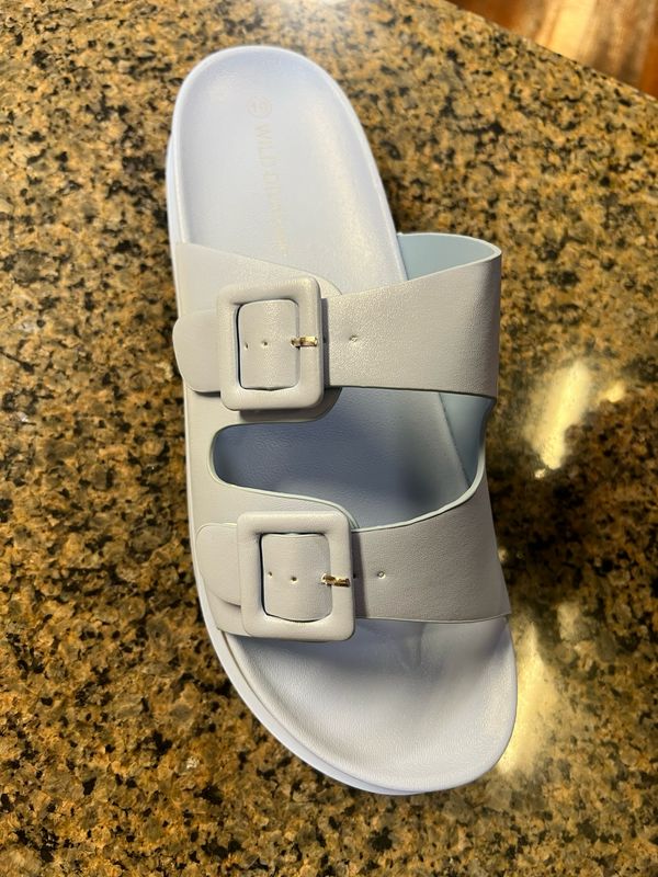 Double Buckle Strap Sandal