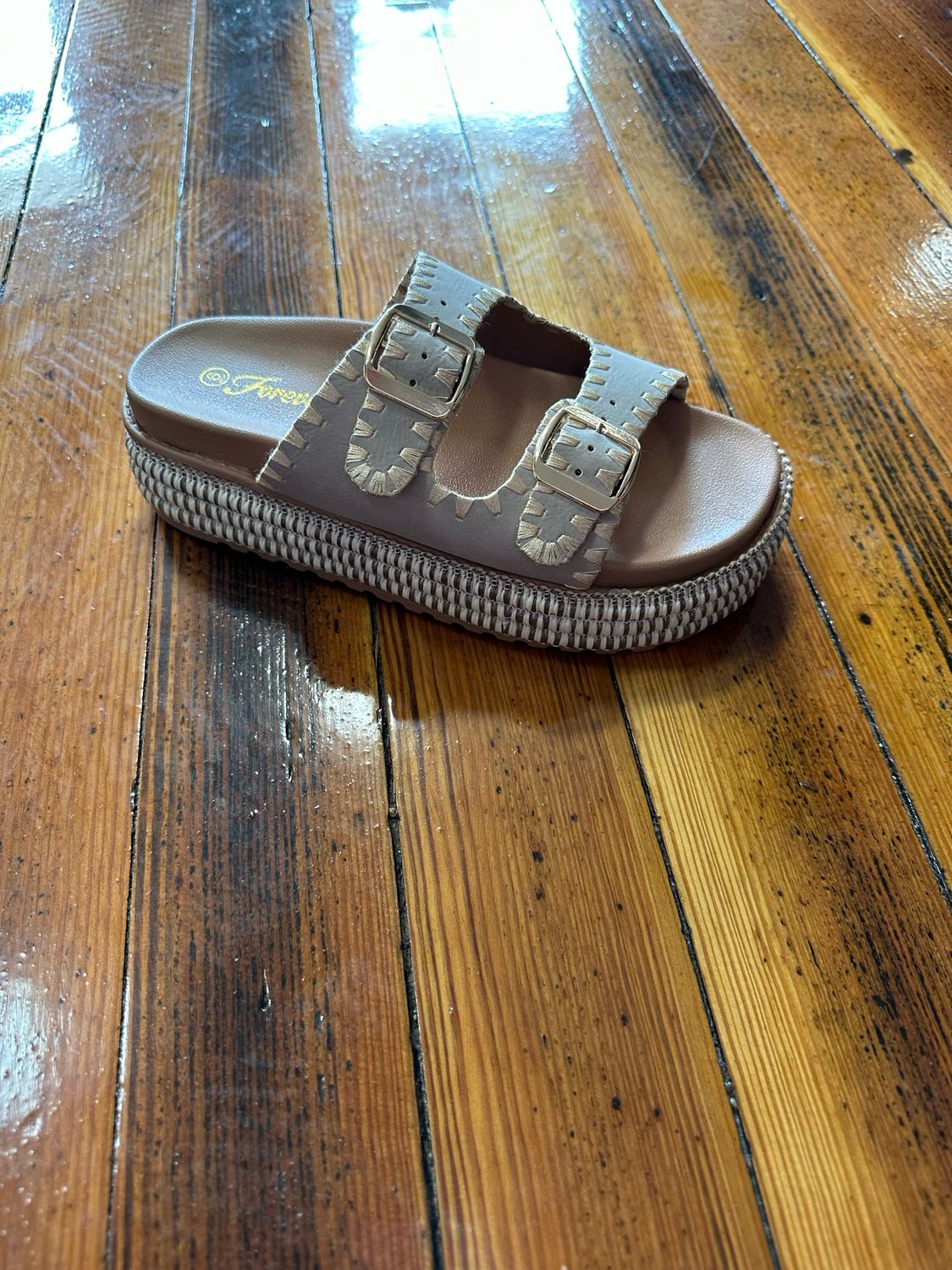 Brainy Stitched Sandal