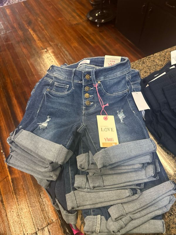 Girls Denim Bike Short