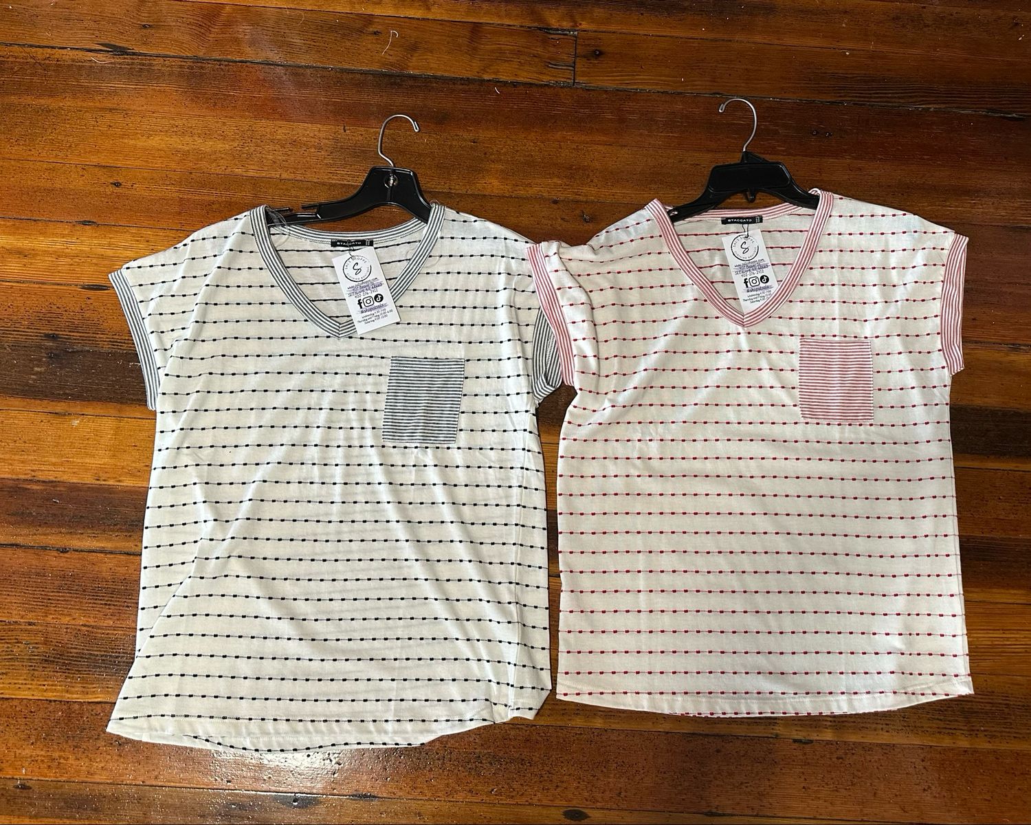 Dottie V Neck Top
