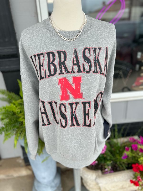 NE Star Sleeve Crew