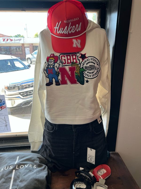 NE Layer Luxe Crop Hoodie