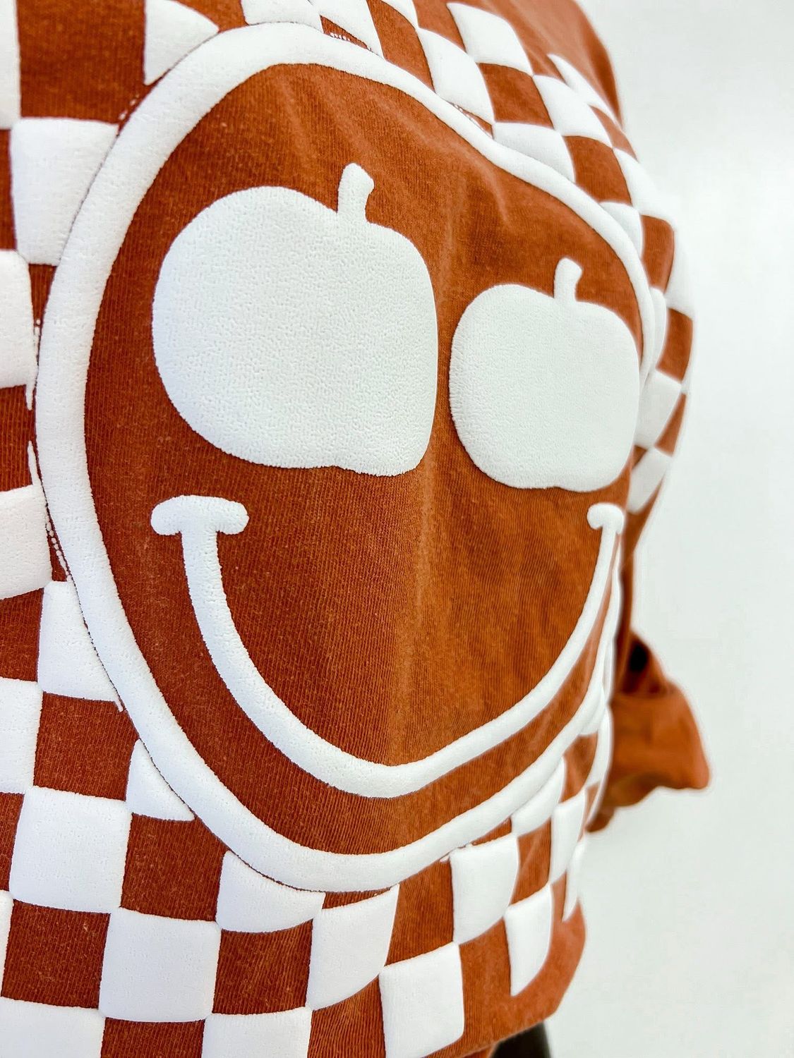 Checkered Pumpkin Tee Checkered Pumpkin Tee