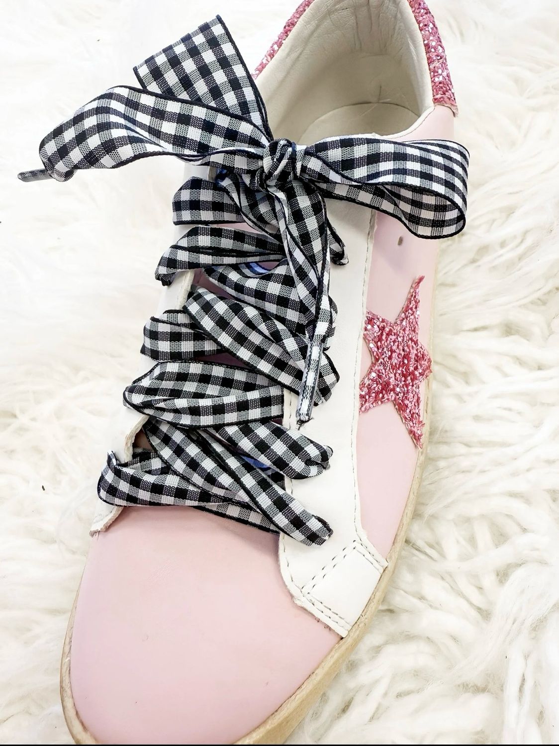 Checkered Shoe Laces
