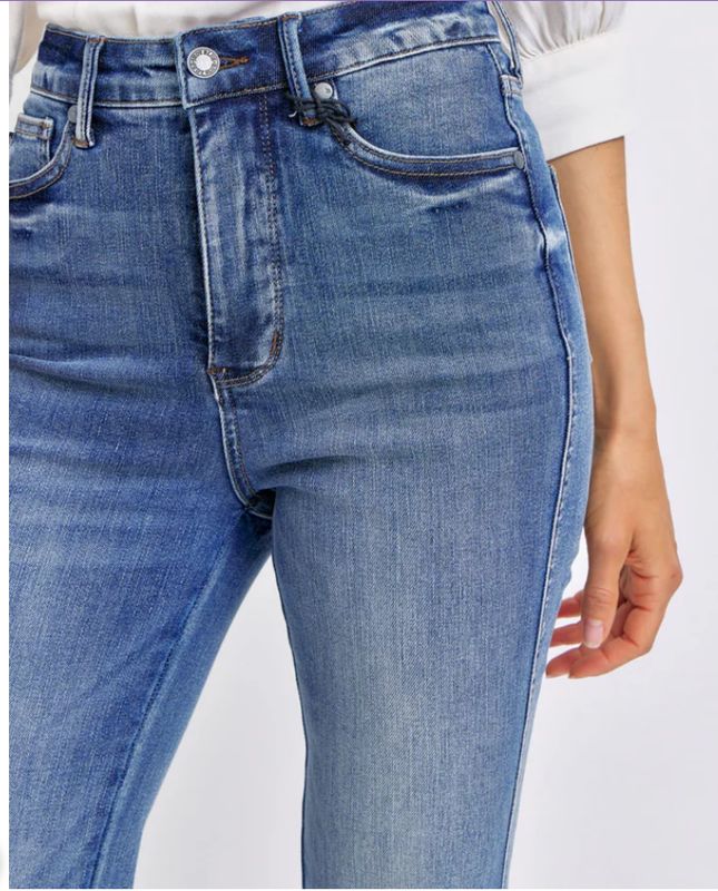 HW Tummy Control Contrast Wash Flare