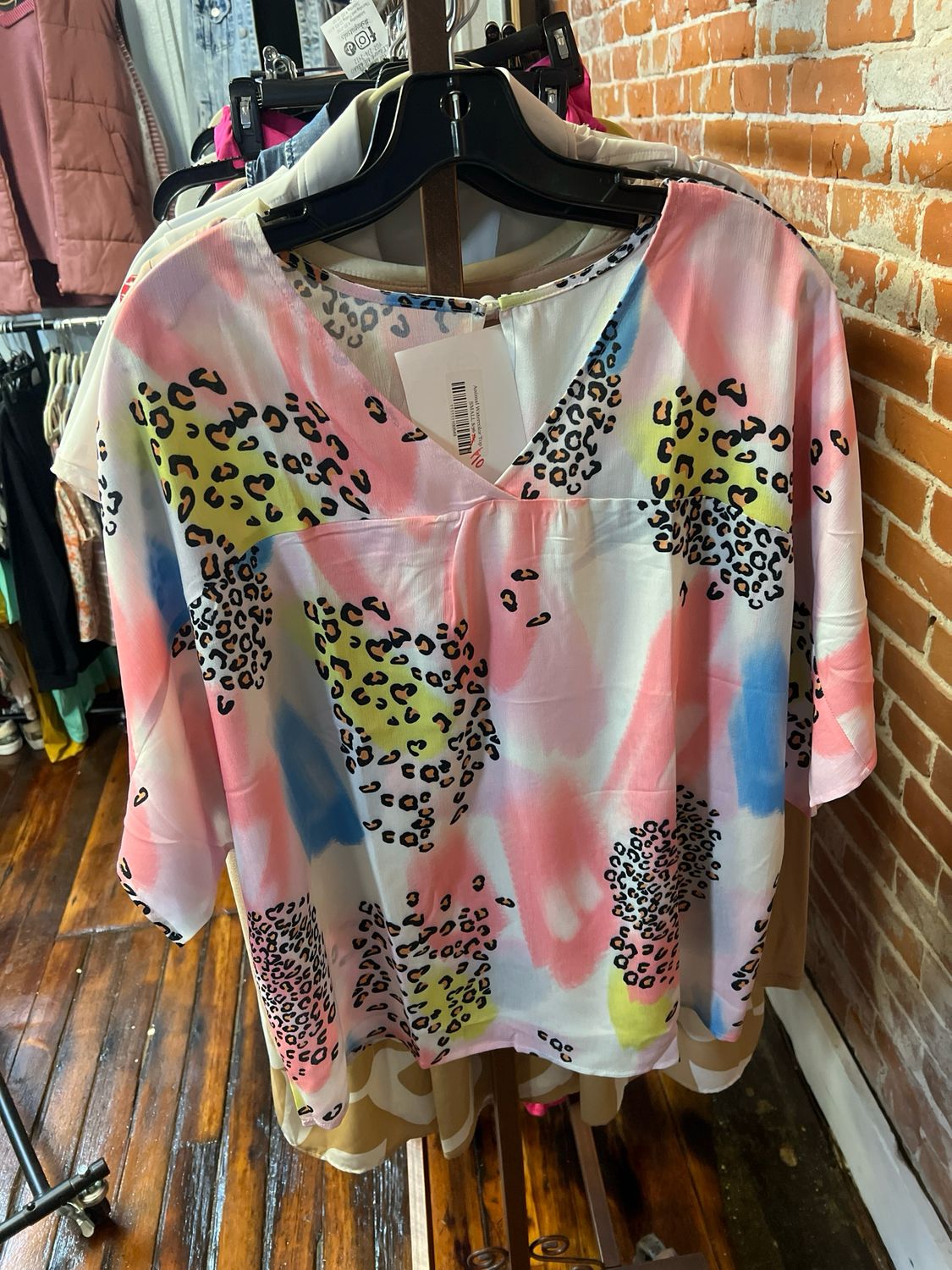 Animal Watercolor Top