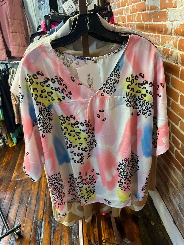 Animal Watercolor Top