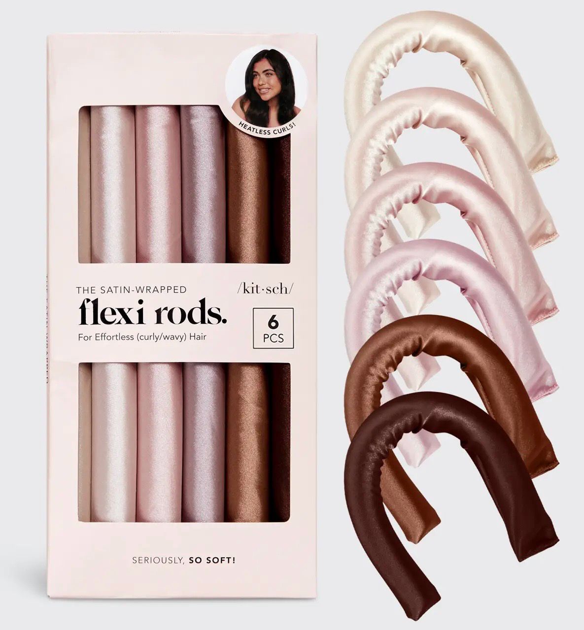 Satin-Wrapped Flexi Rods