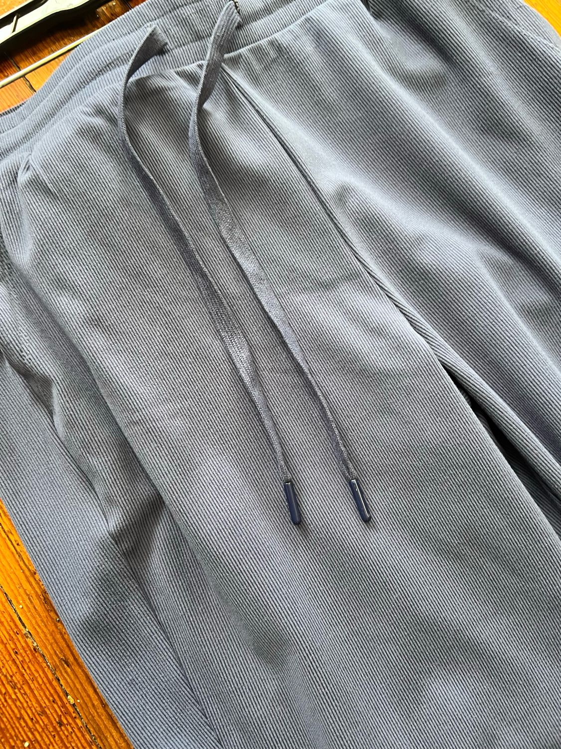 Clara Crown Blue Ribbed Pant