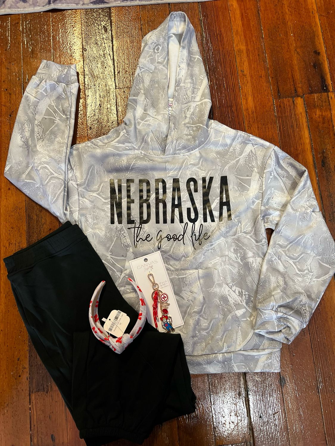 NE Camo The Good Life Hoodie