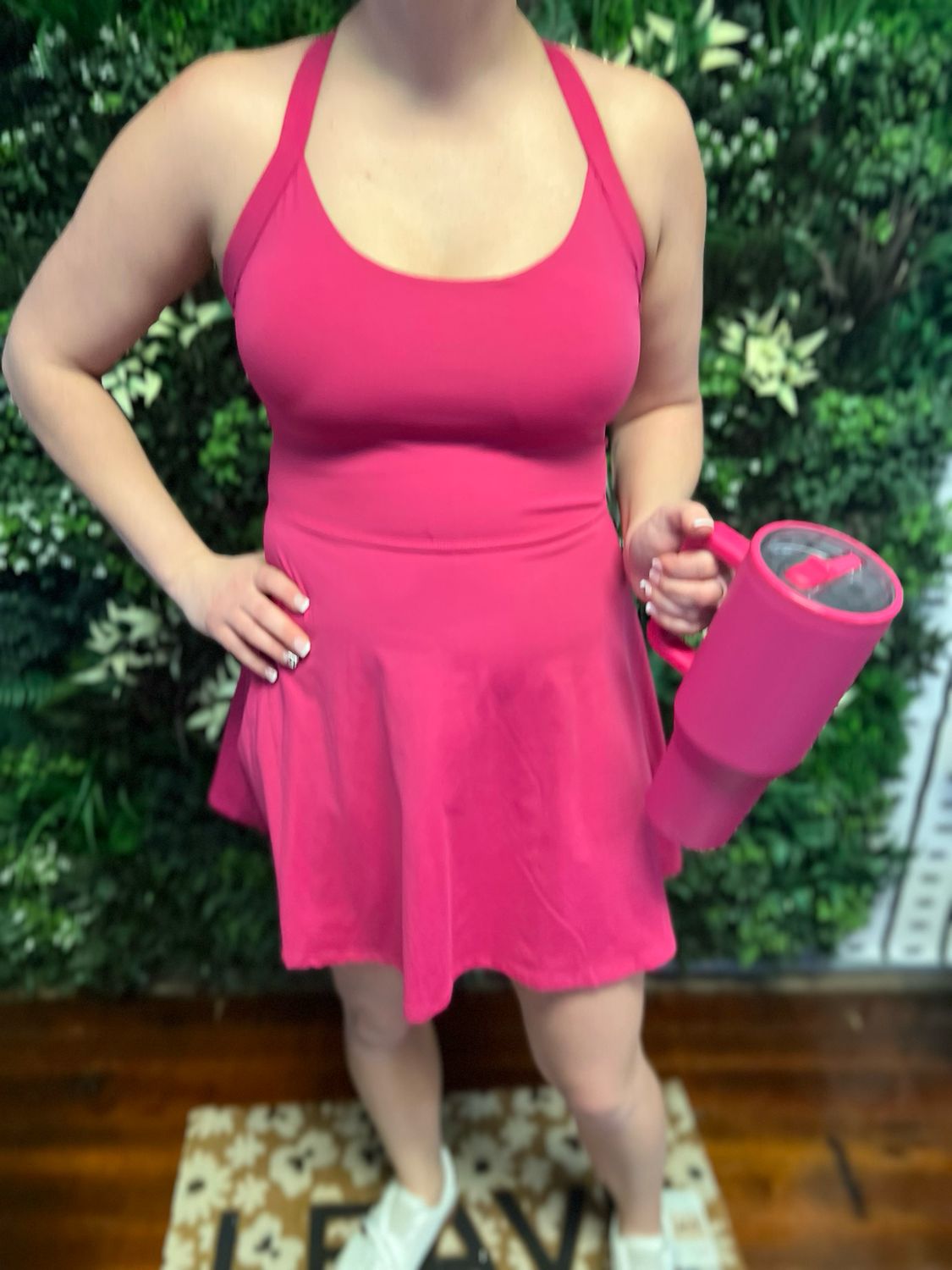 Eco Active Halter Dress