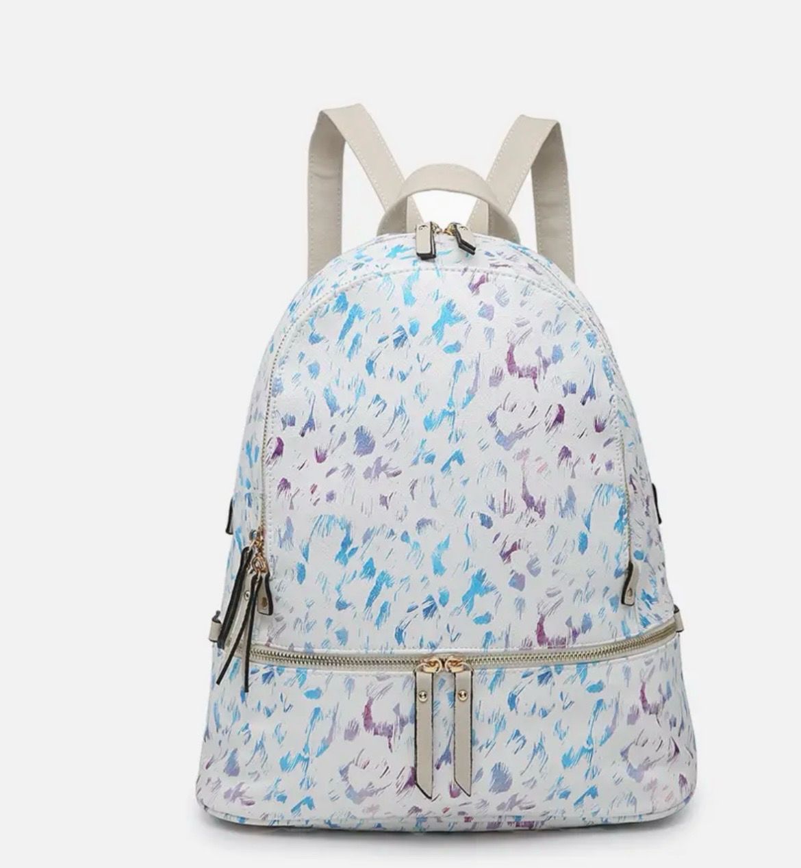 Multicolor Cheetah Backpack