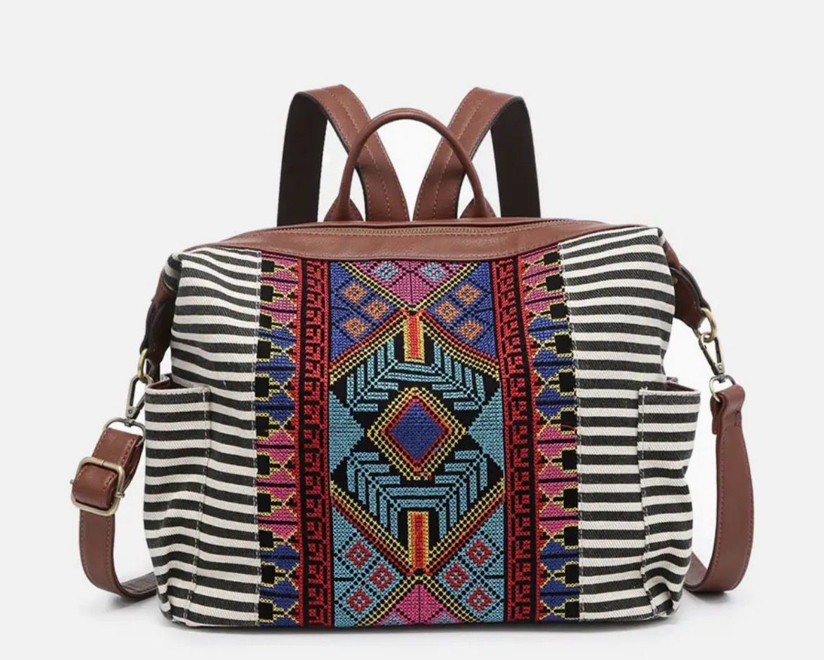 Multicolor Backpack