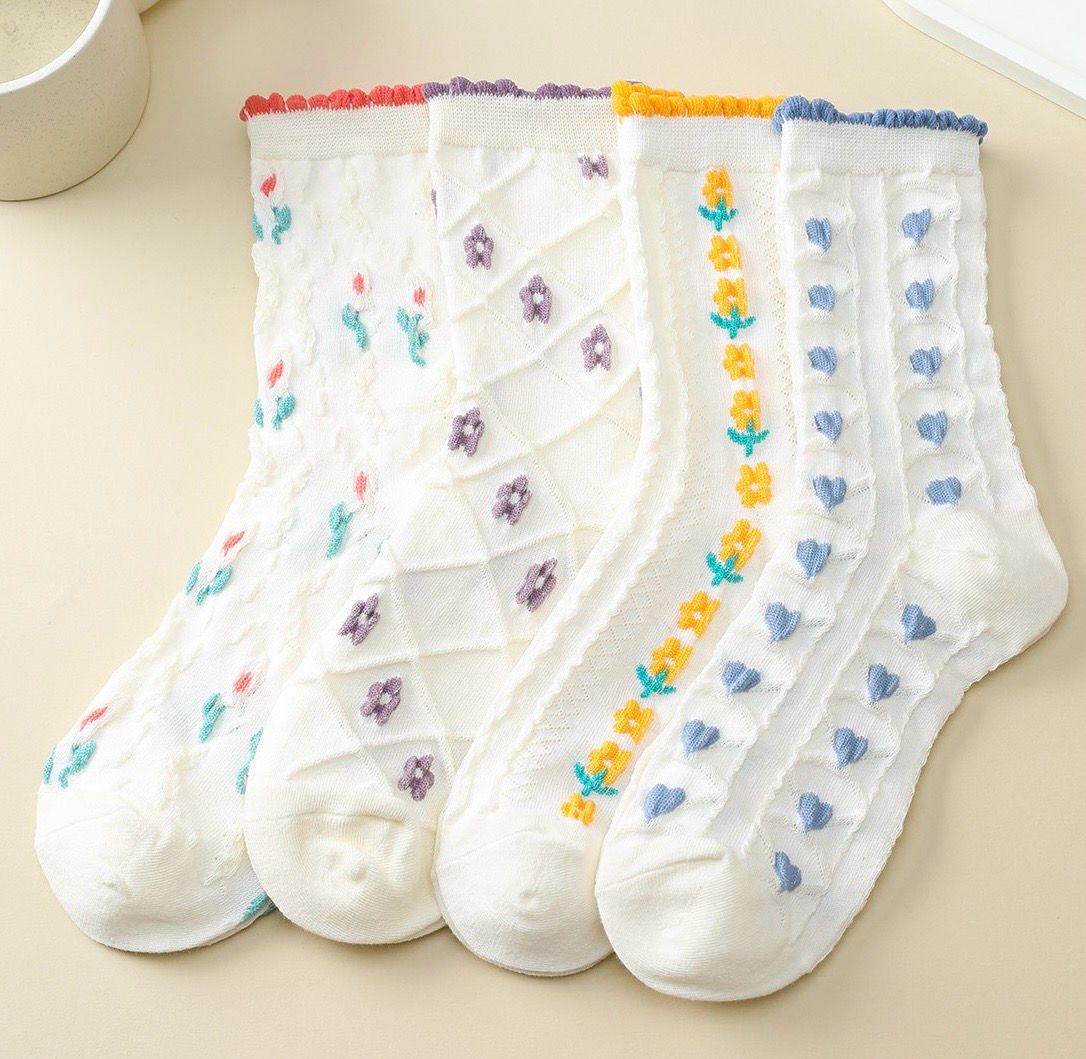 Embroidered Sock