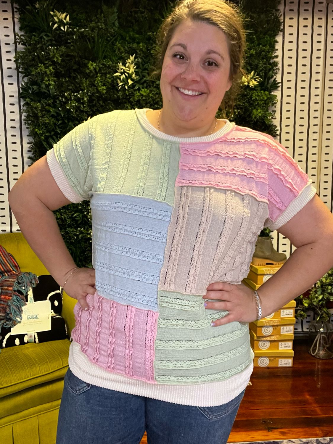 Patch Work Top