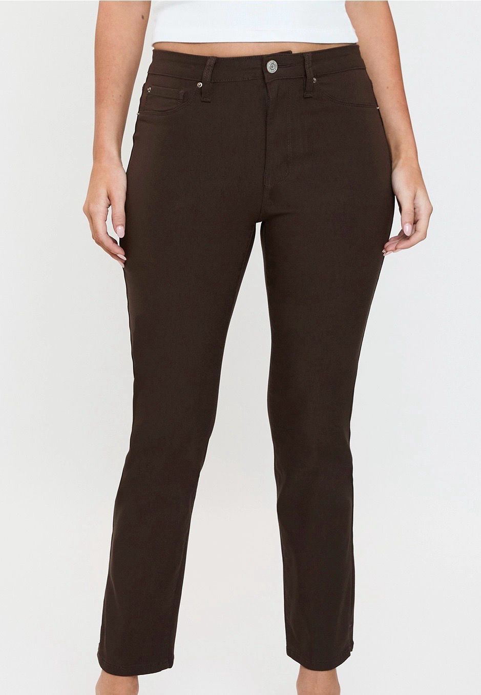 HR Hyper Stretch Cropped Straight