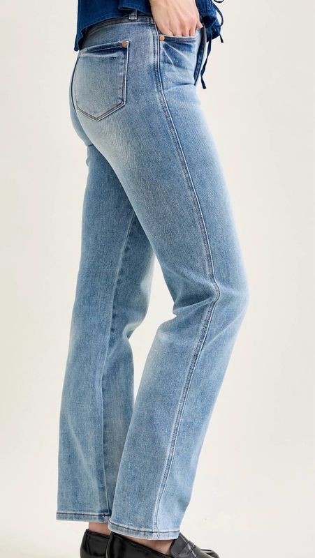  Hw Tummy Control Contrast Wash Straight