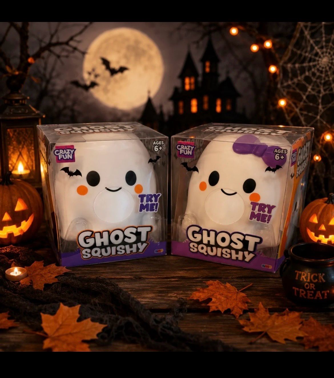 Sals Squish- Jumbo Ghost