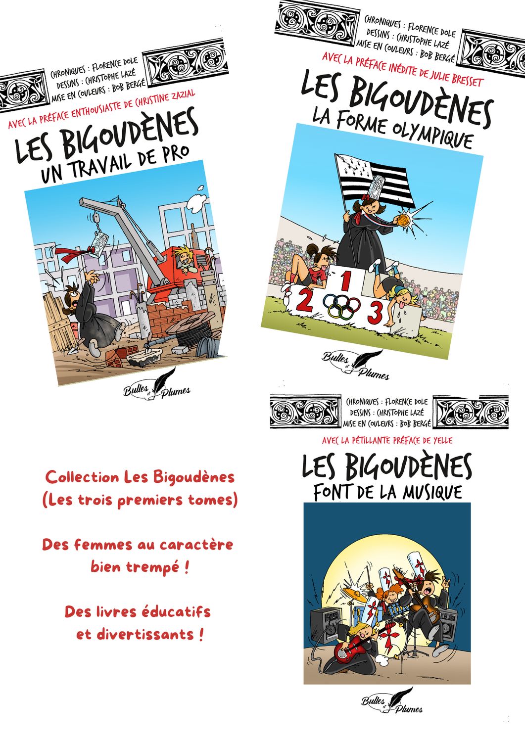 Les Bigoudènes  les 3 premiers volumes