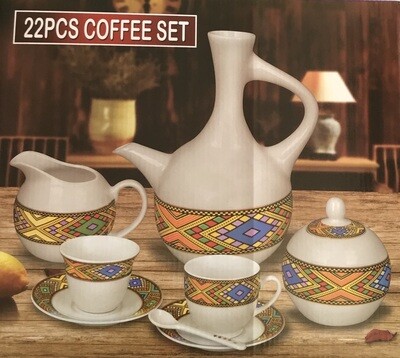 22 pcs tlet coffee set