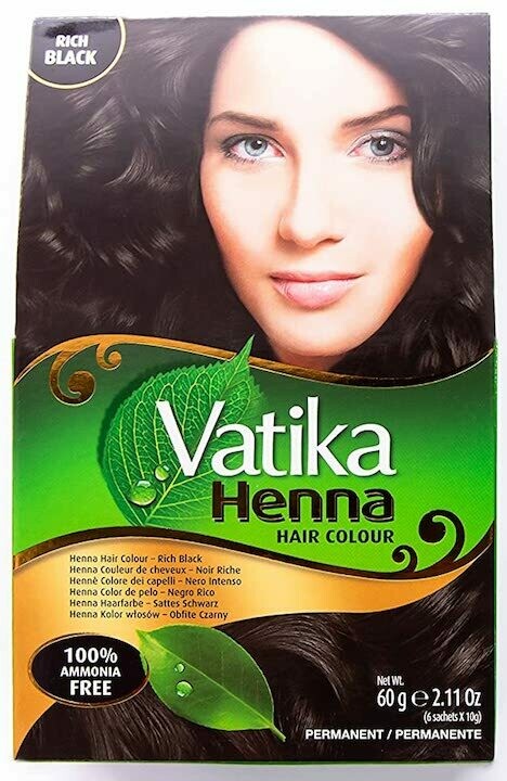 Vatika Henna Hair Color Rich Black