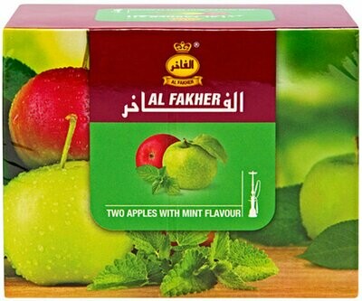 Al fakher two apples with mint flavor
