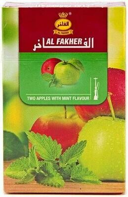 Al Fakher Two Apples with Mint Flavor