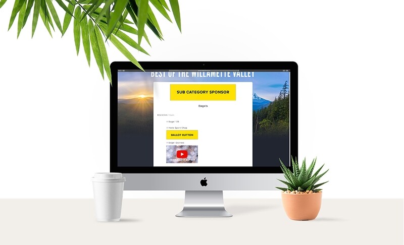 Voting Ballot Buttons