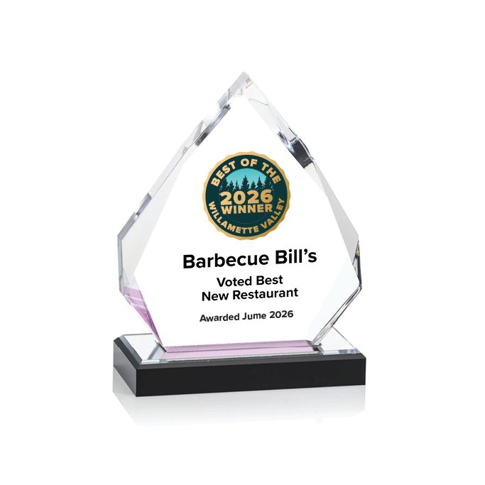 Acrylic Winner's Award - Diamond