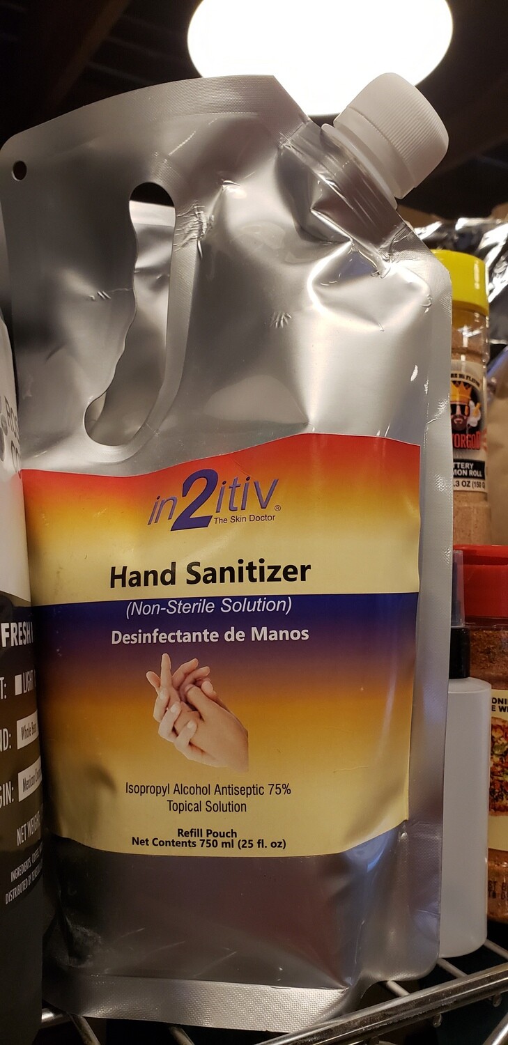Hand Sanitizer (25oz w/Spray Bottle)