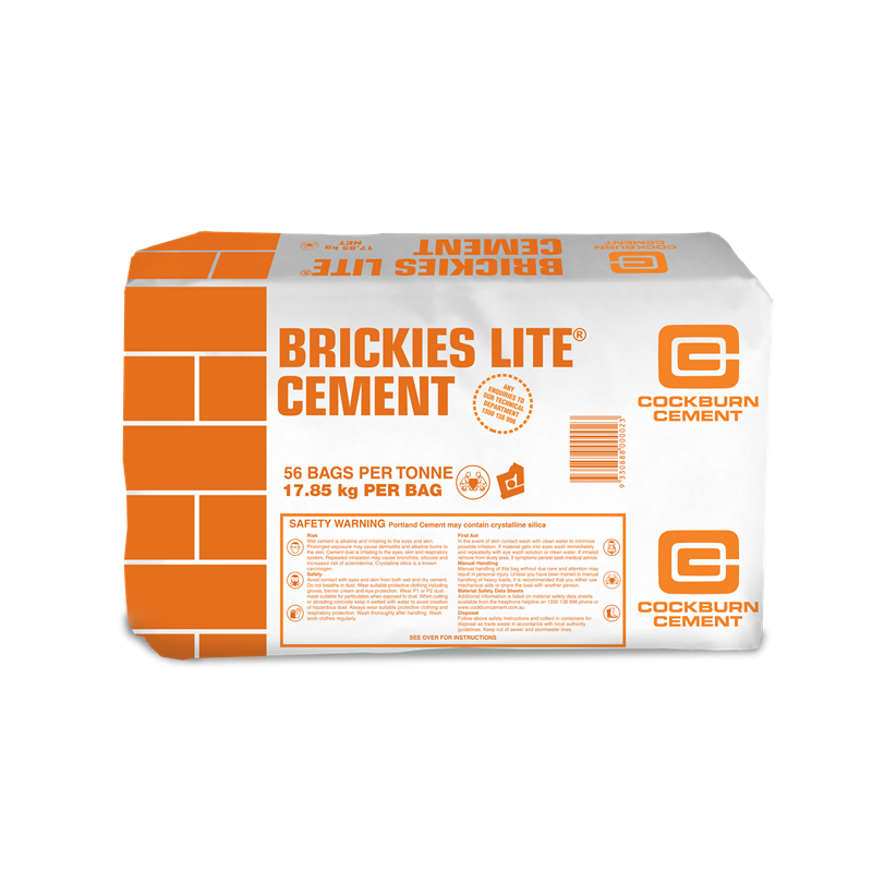 Cockburn Brickies lite 20kg Cockburn Brickies lite 20kg